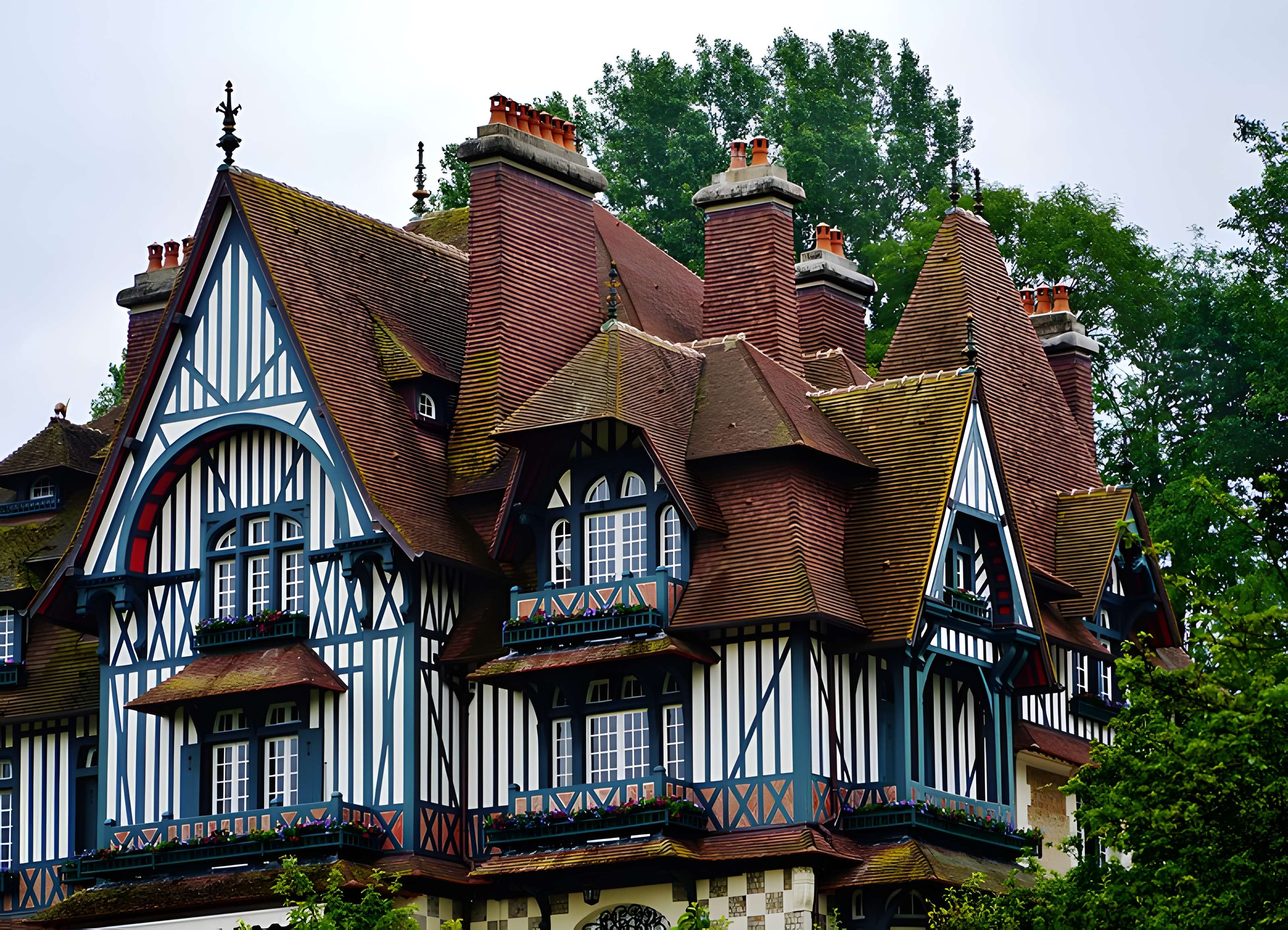 Villa Strassburger à Deauville