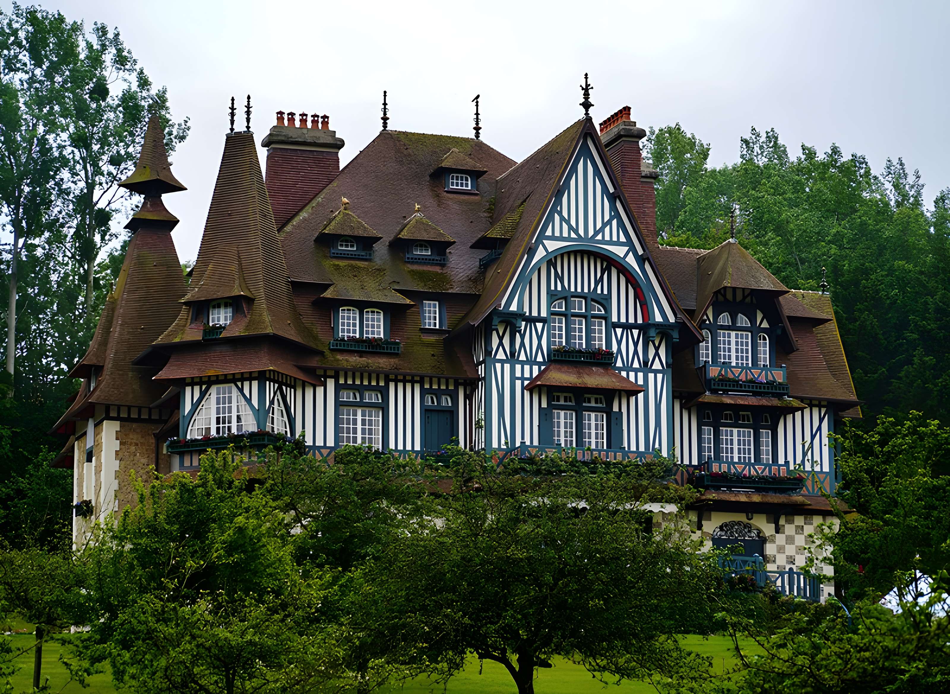 Villa Strassburger à Deauville
