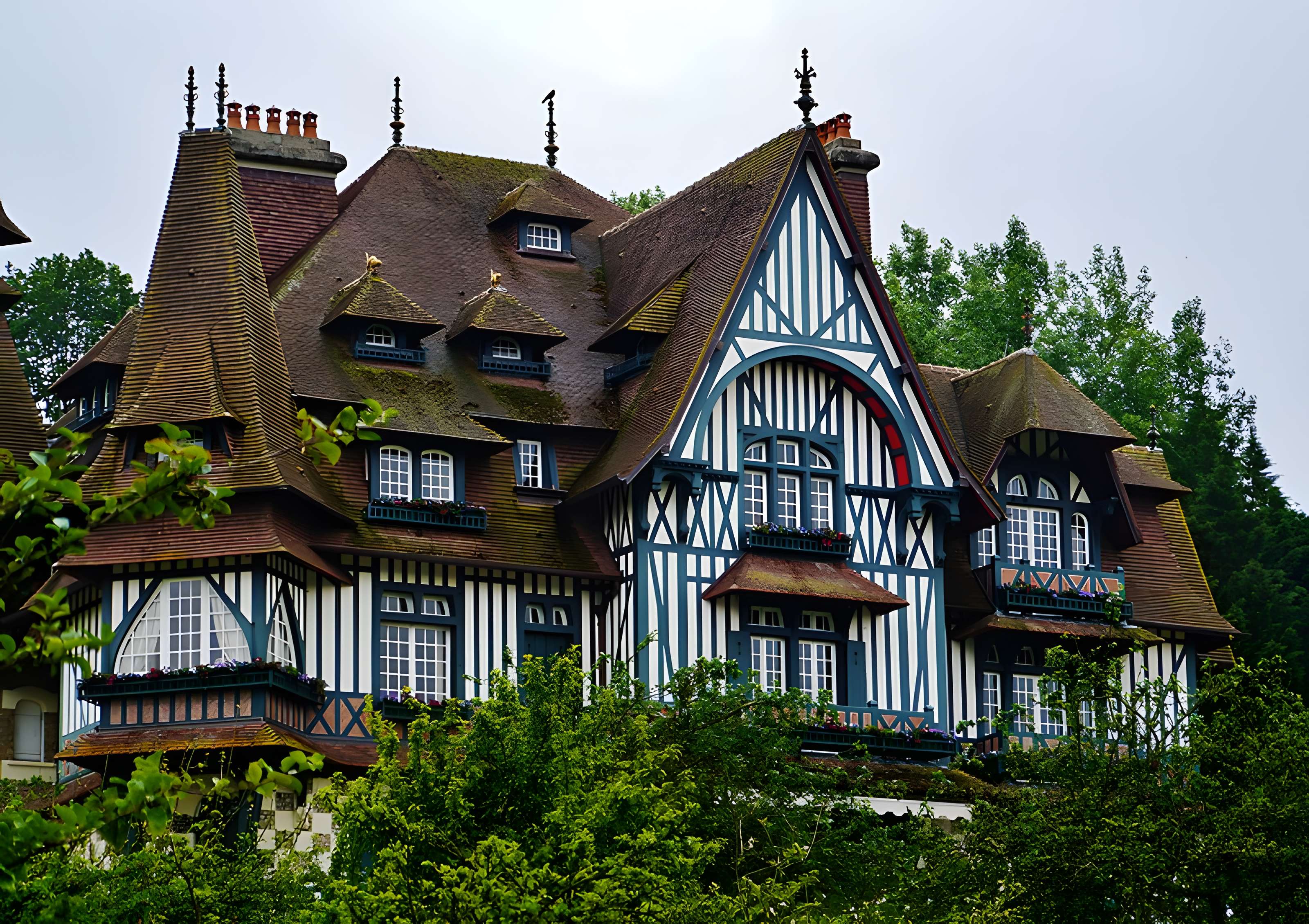 Villa Strassburger à Deauville