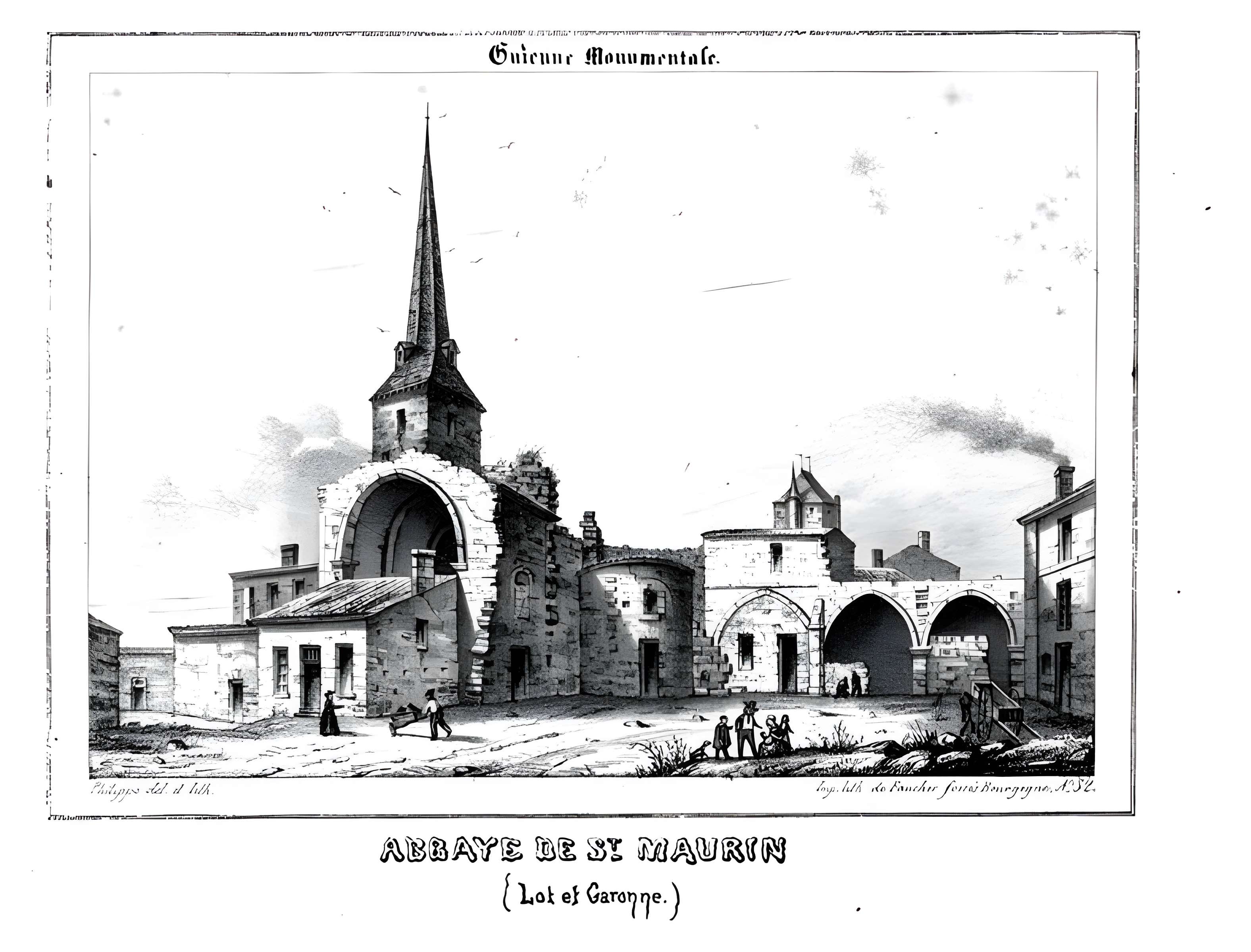 Abbaye de Saint-Maurin