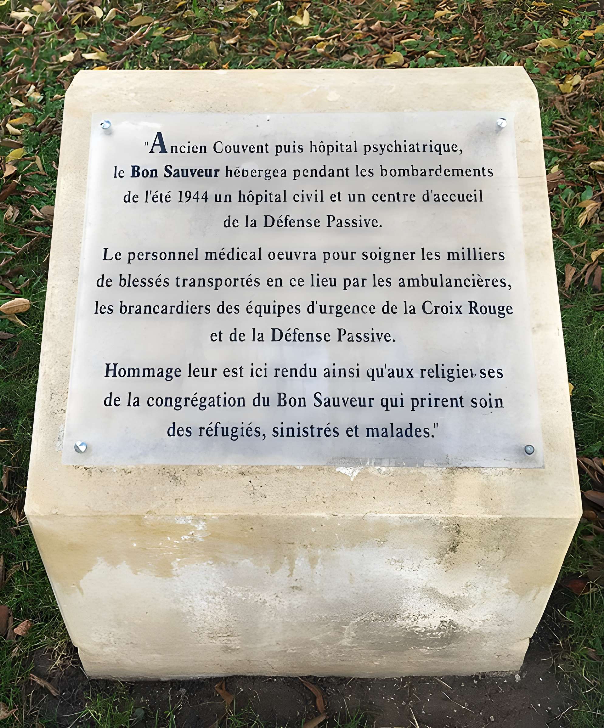 Ancien asile d'aliénés du Bon Sauveur de Caen