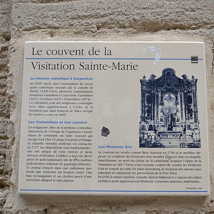 Photo de Ancien couvent de la Visitation Sainte-Marie de Carpentras