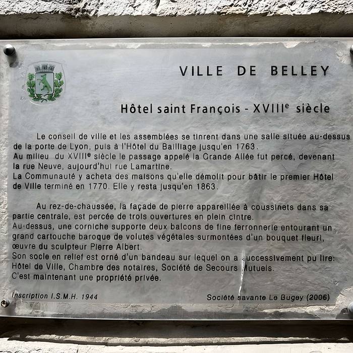Photo de Ancien hôtel de ville de Belley