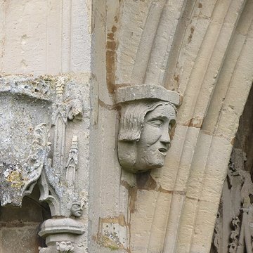 Ancien portail de labbaye de Troarn