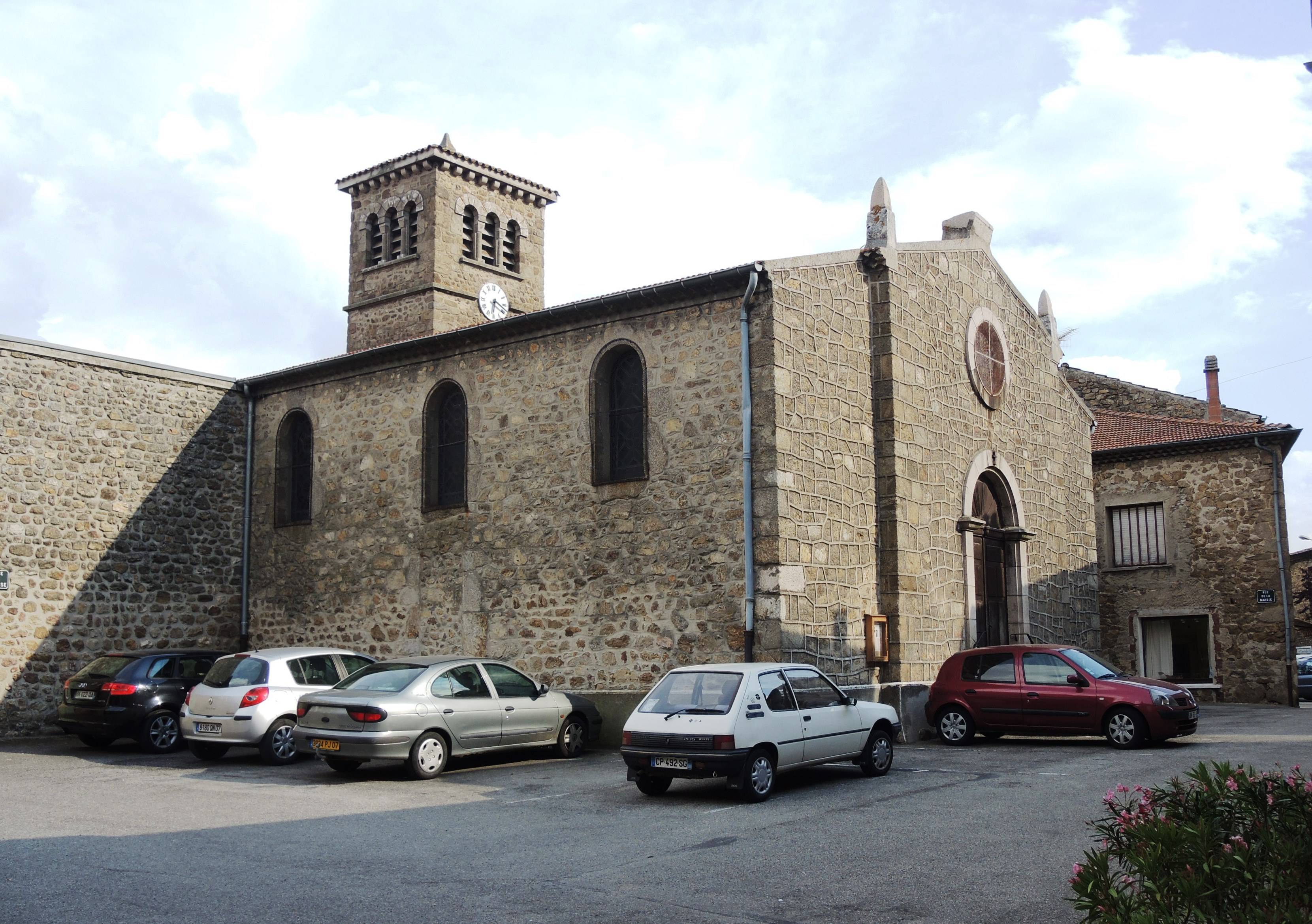 Photo de Église Saint-Jeure dite aussi Saint-Georges de Saint-Jeure-d'Ay