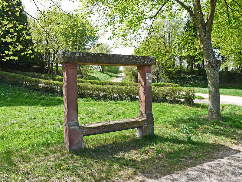 Photo de Banc-reposoir de Kutzenhausen