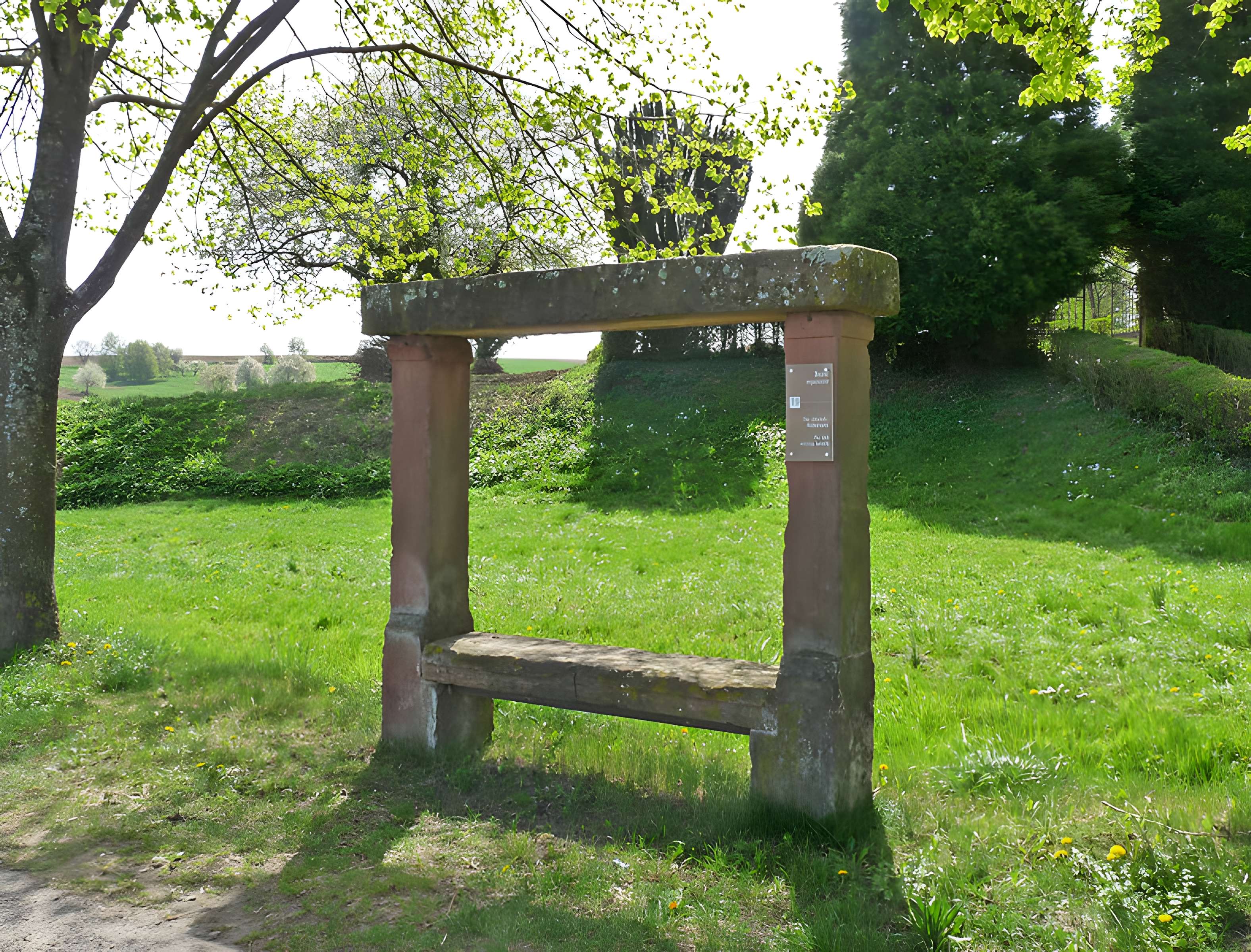 Banc-reposoir de Kutzenhausen