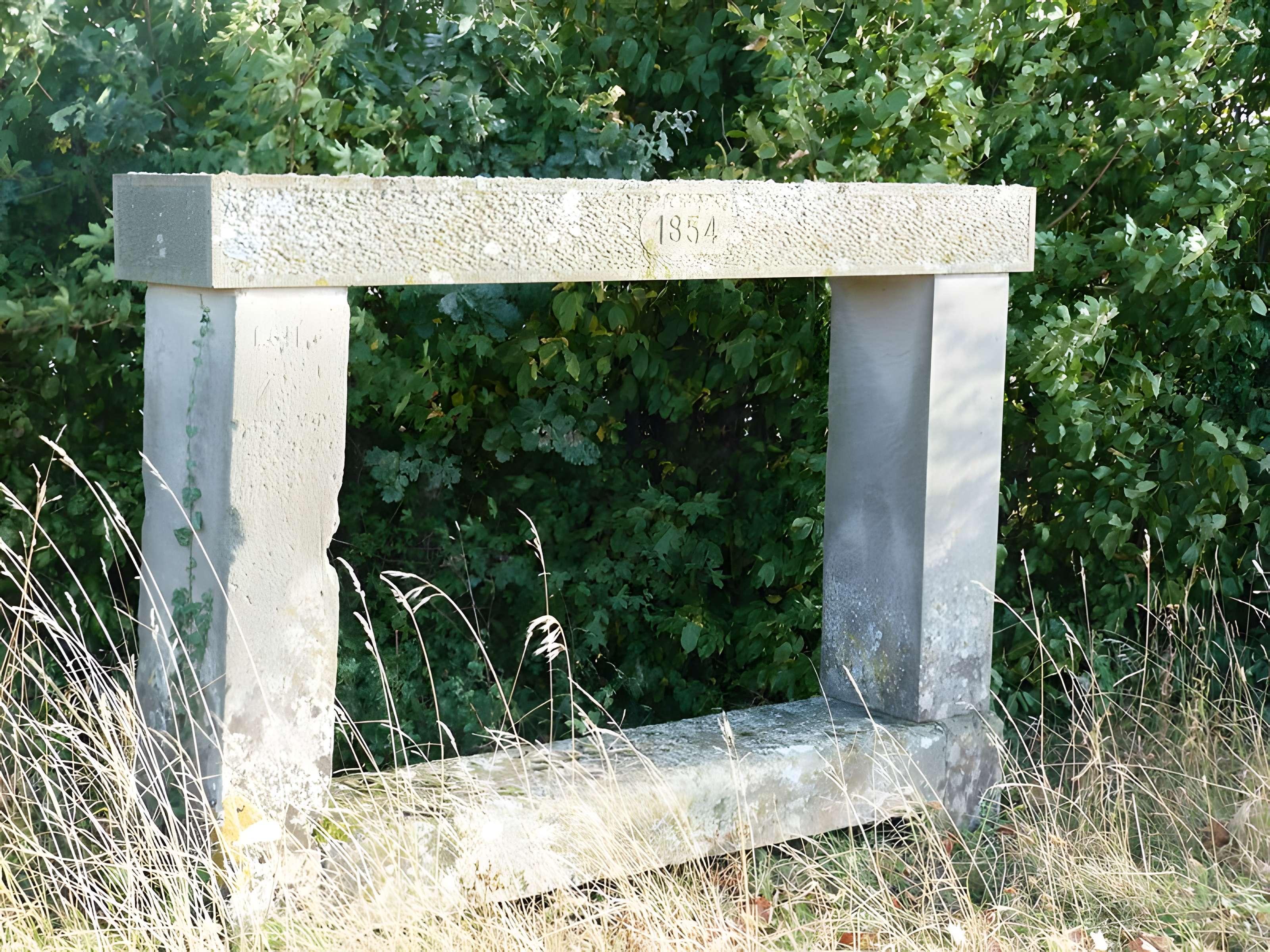 Banc-reposoir de Wolfskirchen 