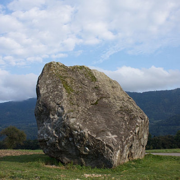 Photo de Bloc erratique sculpté dAllinges