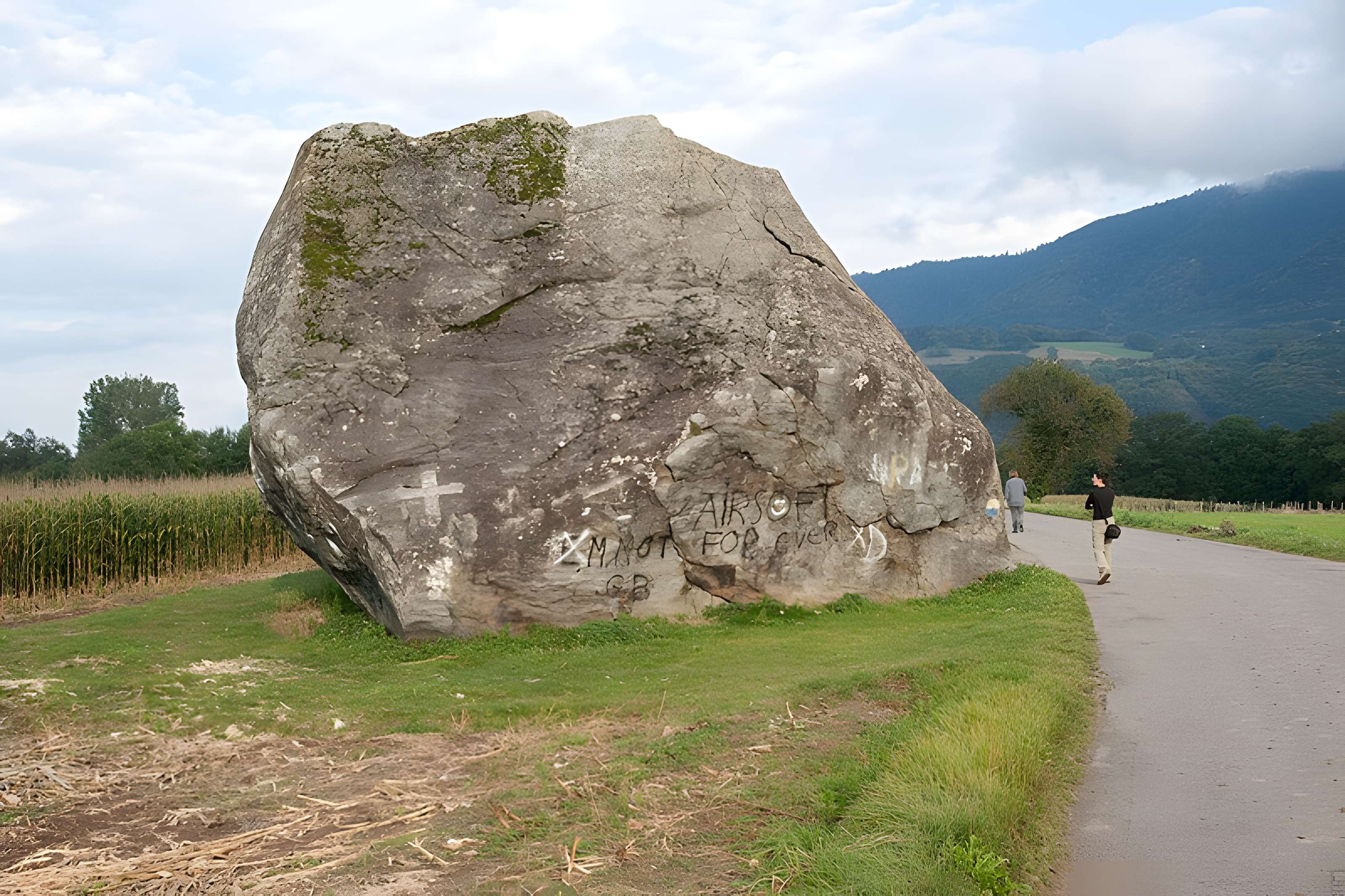 Bloc erratique sculpté d'Allinges