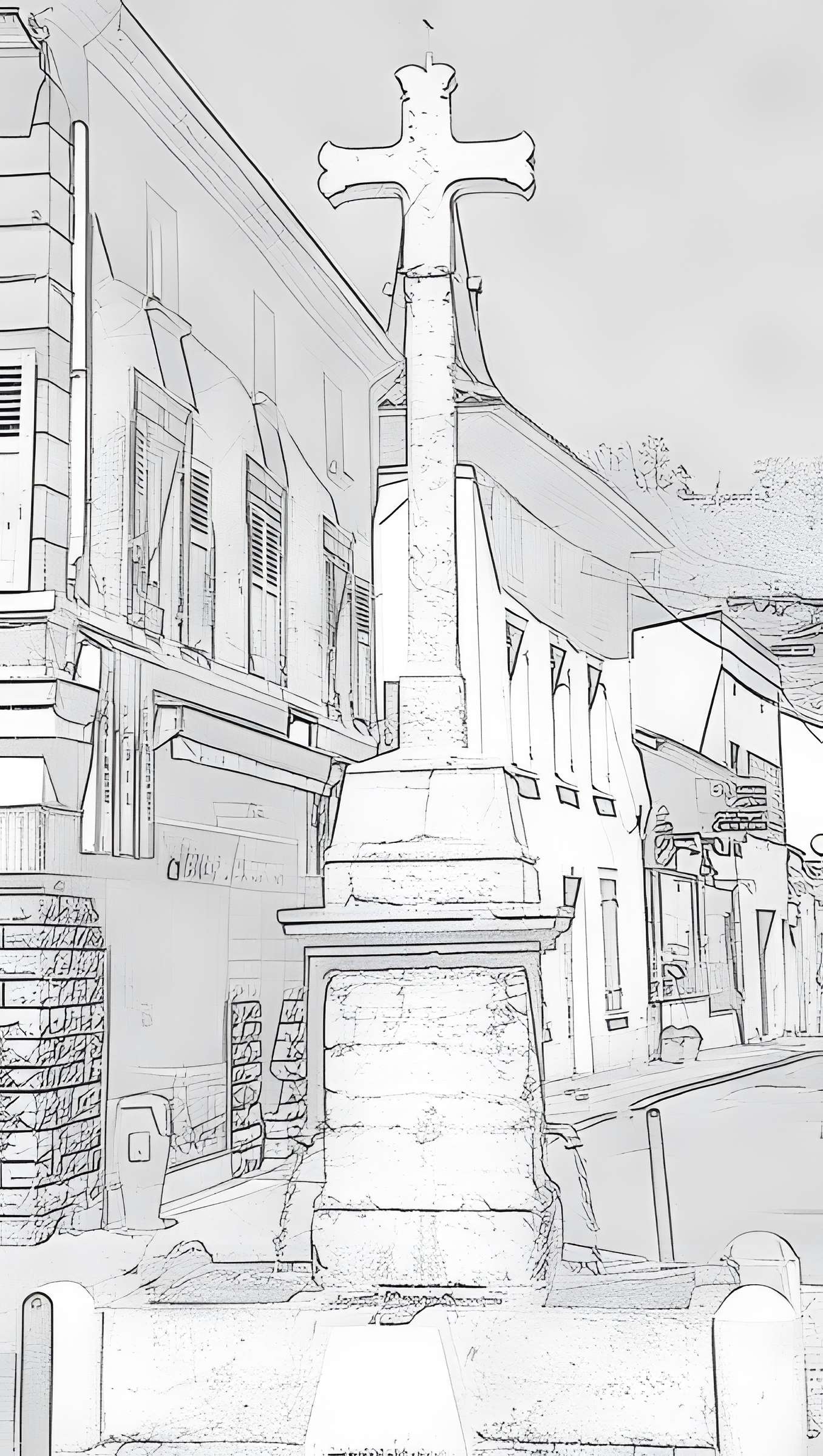 Calvaire-fontaine de Miribel