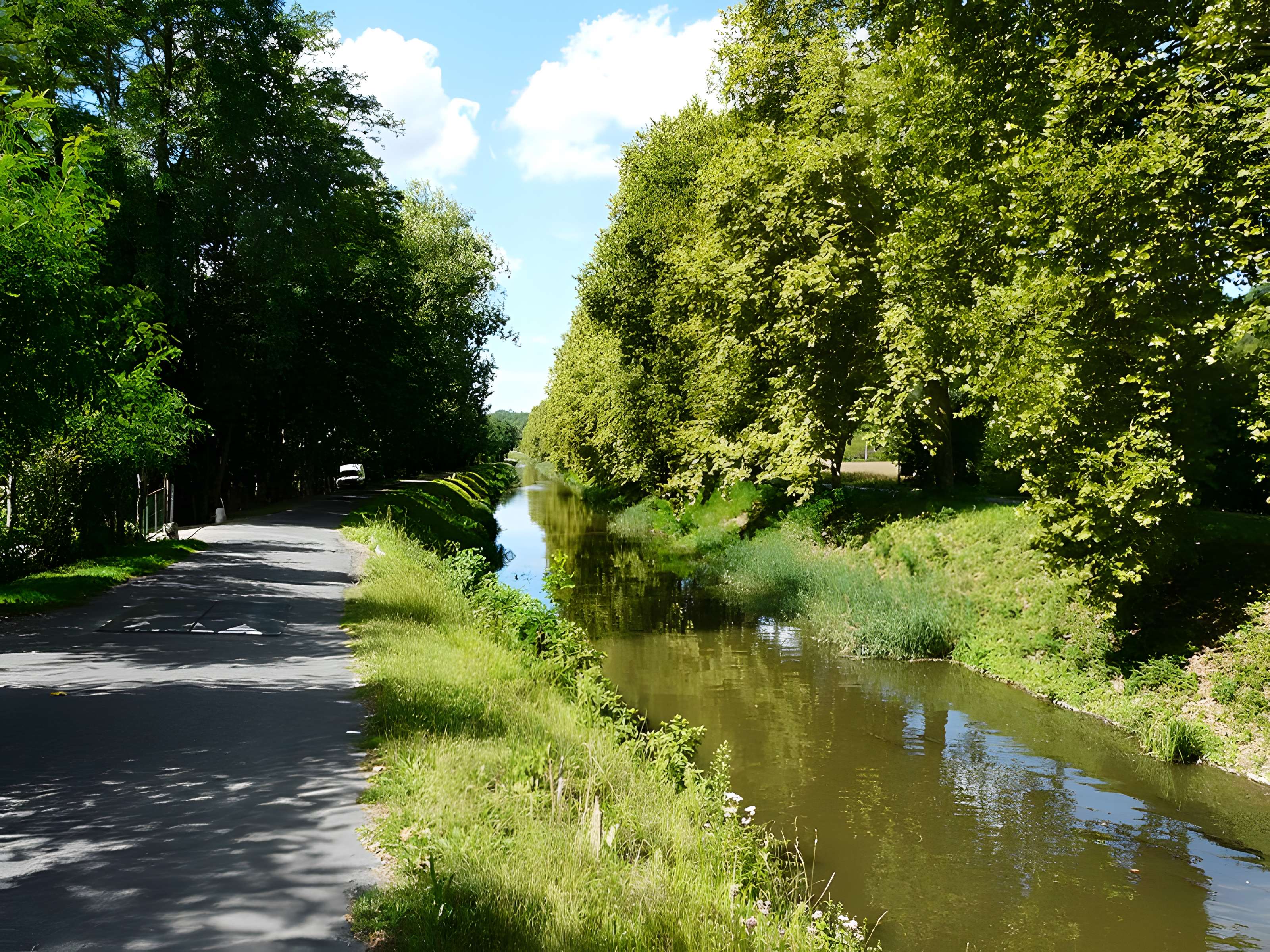 Canal de Lalinde à Baneuil