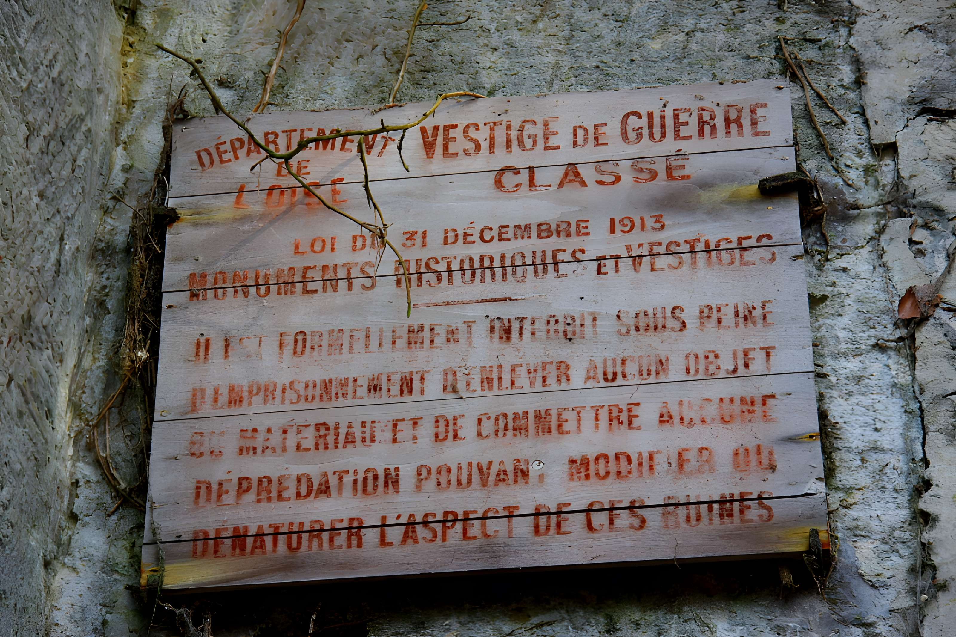 Carrière du Chauffour à Thiescourt