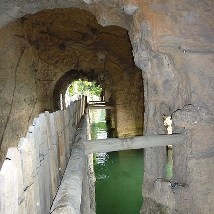 Photo de Cascade de Gairaut, ouvrage terminal du canal de la Vésubie