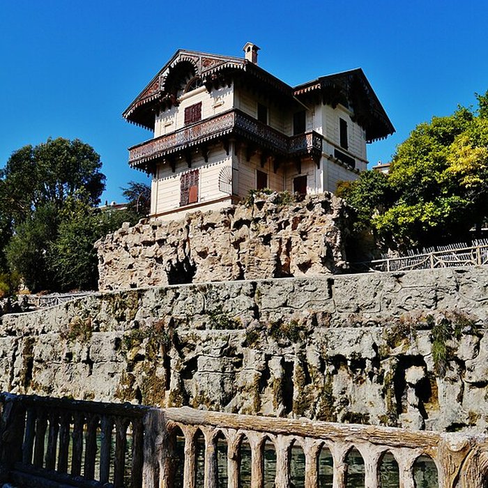 Photo de Cascade de Gairaut, ouvrage terminal du canal de la Vésubie