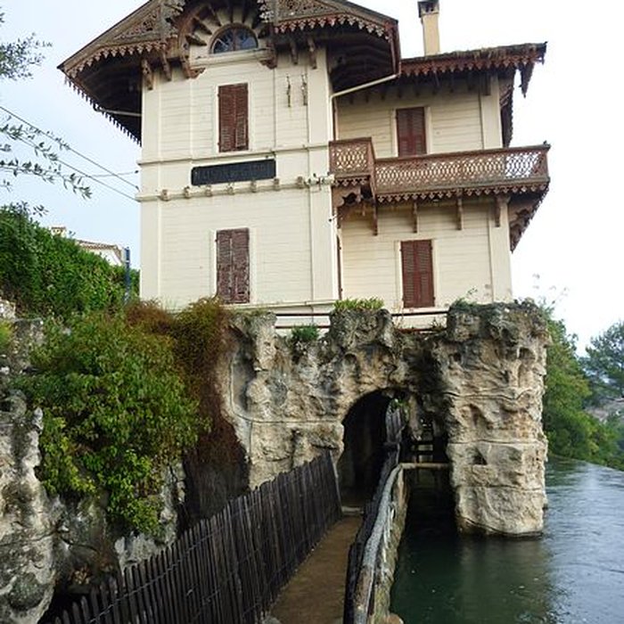 Photo de Cascade de Gairaut, ouvrage terminal du canal de la Vésubie