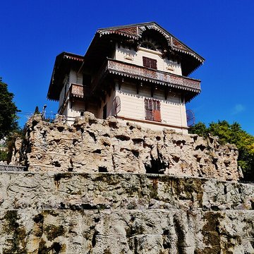 Cascade de Gairaut, ouvrage terminal du canal de la Vésubie