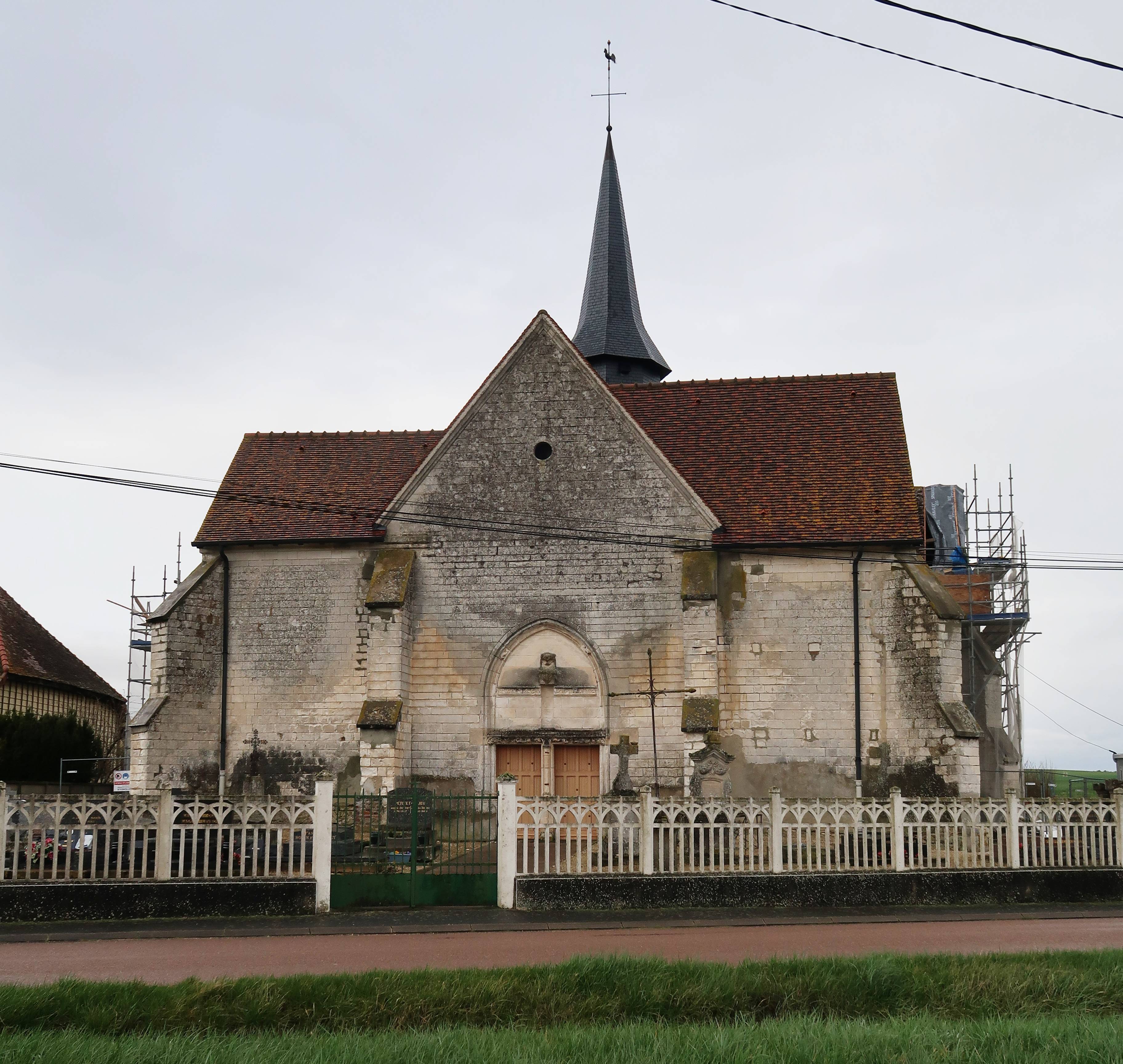 Photo de Saint Peter's Church at the Links of Mesnil-Letter
