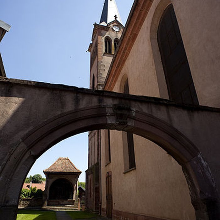 Photo de Chapelle avec Mont des Oliviers de Boersch
