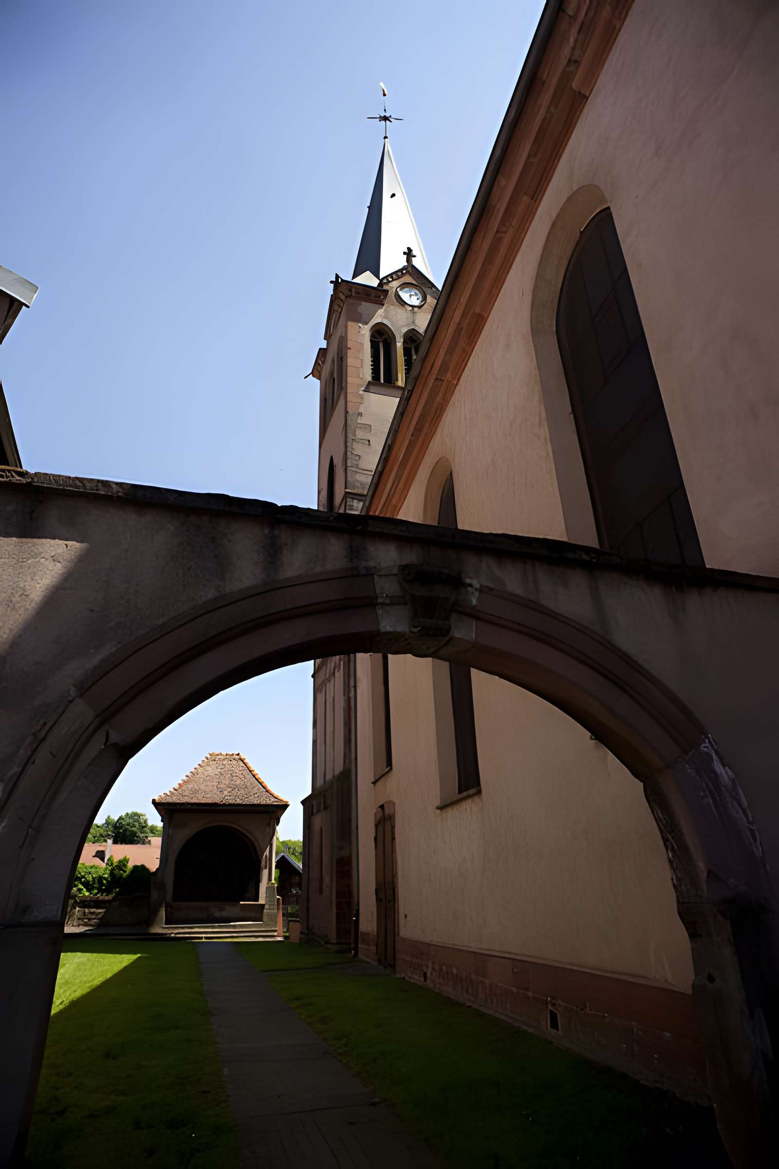Chapelle avec Mont des Oliviers de Boersch