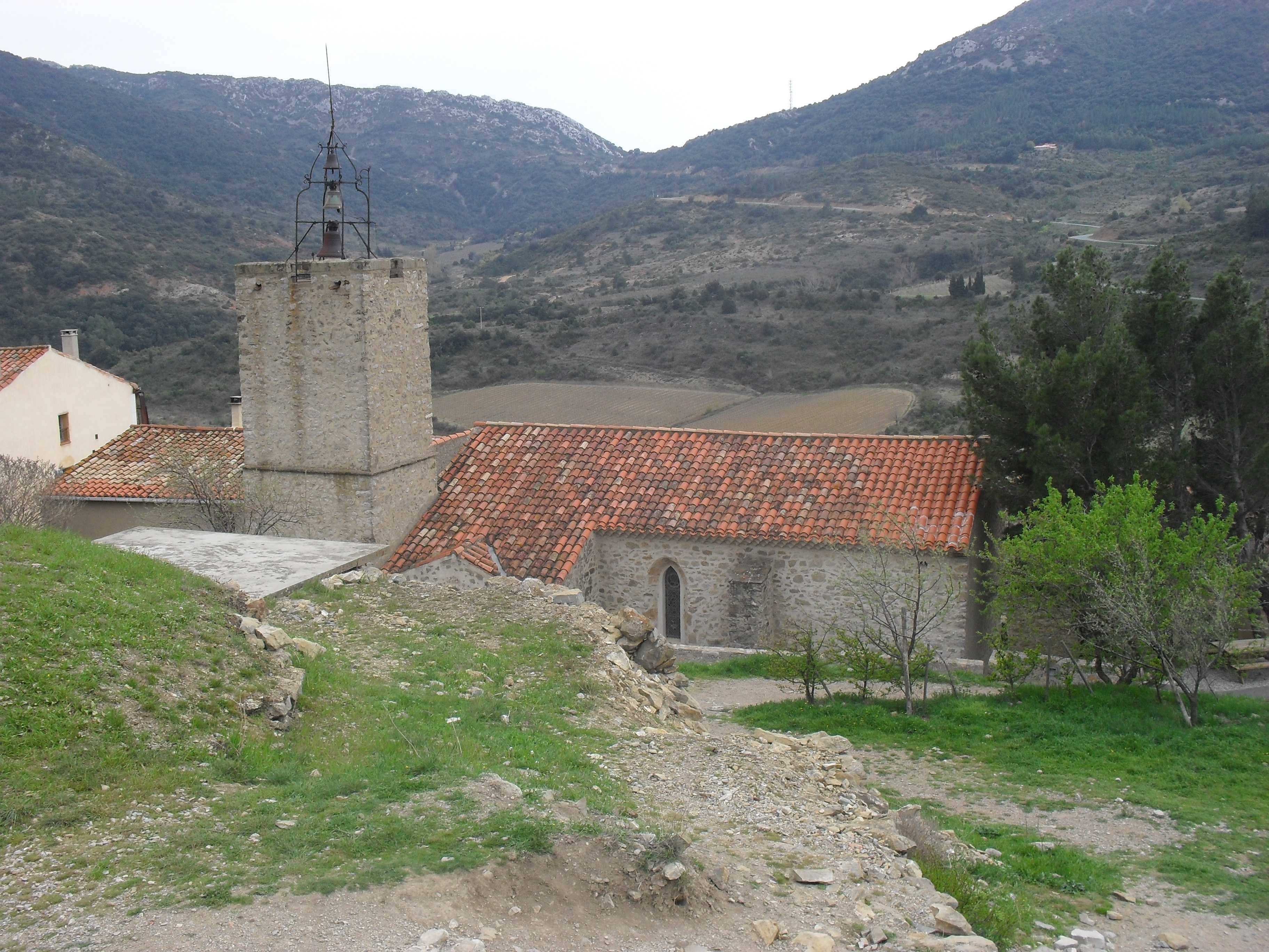 Photo de Kirche Saint-Julien-et-Sainte-Basilisse de Cucugnan