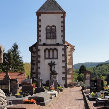 chapelle du cimetiere de steige