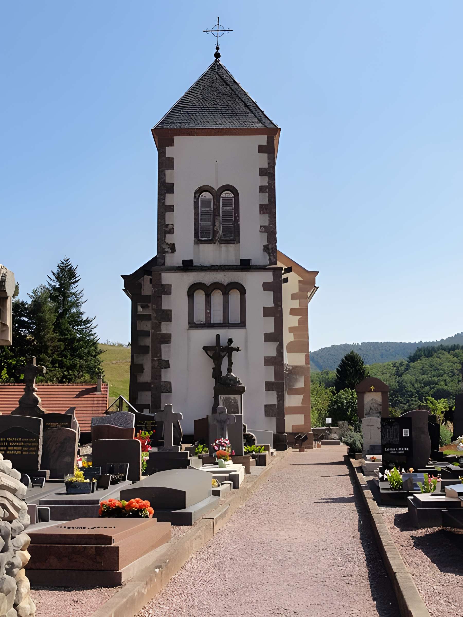 Chapelle du cimetière de Steige 
