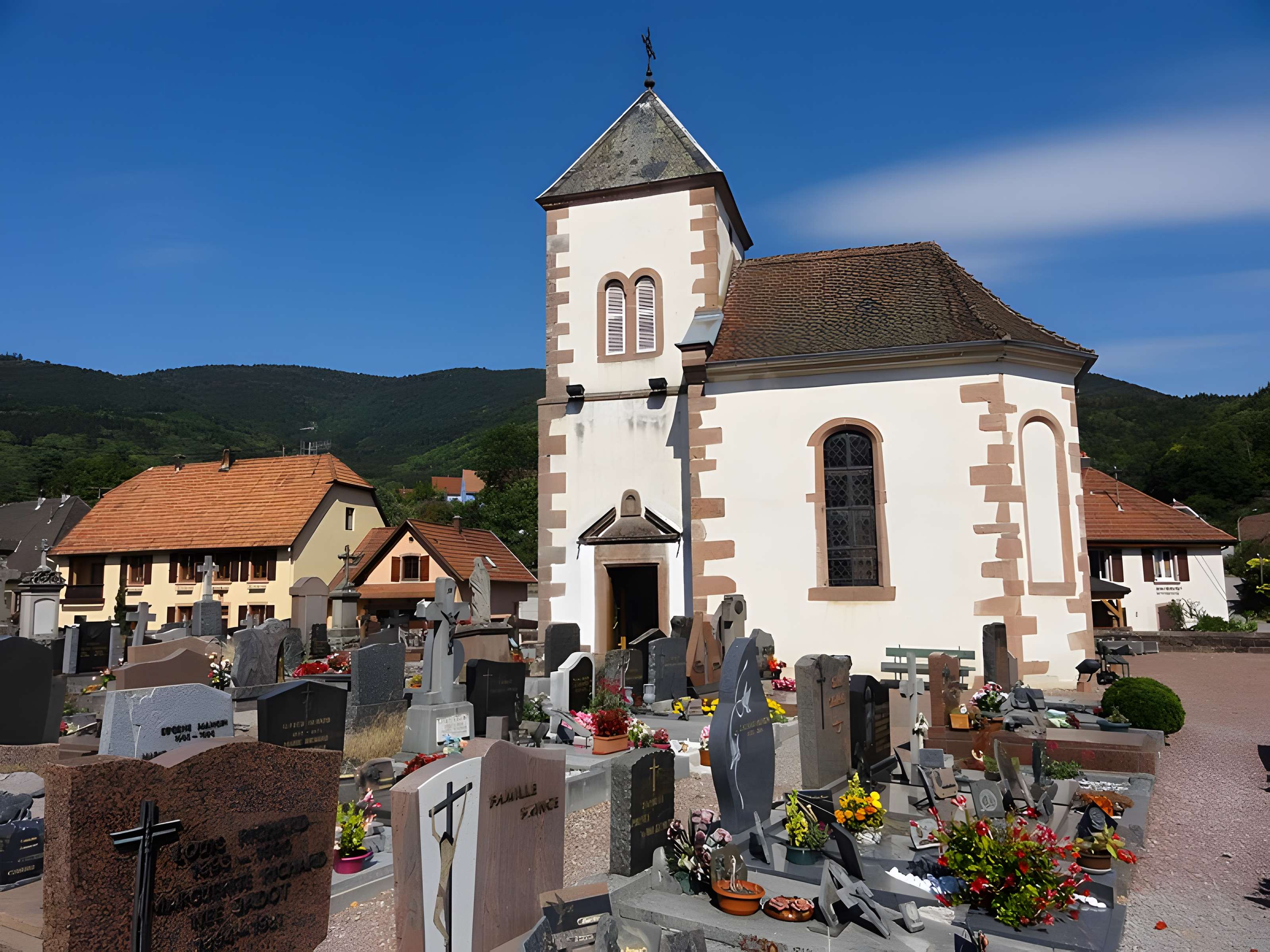 Chapelle du cimetière de Steige