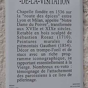 Chapelle Notre-Dame de la Visitation à Termignon