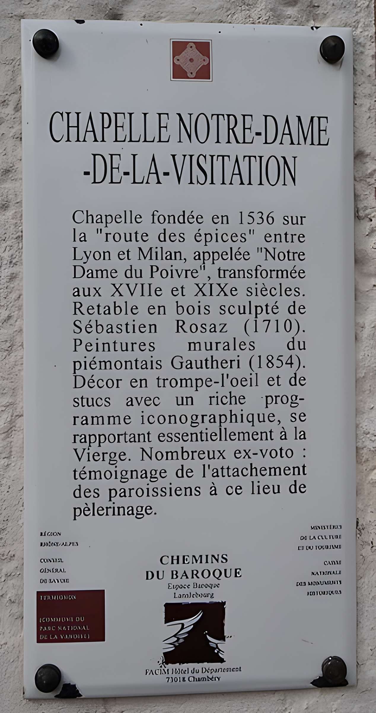 Chapelle Notre-Dame de la Visitation à Termignon