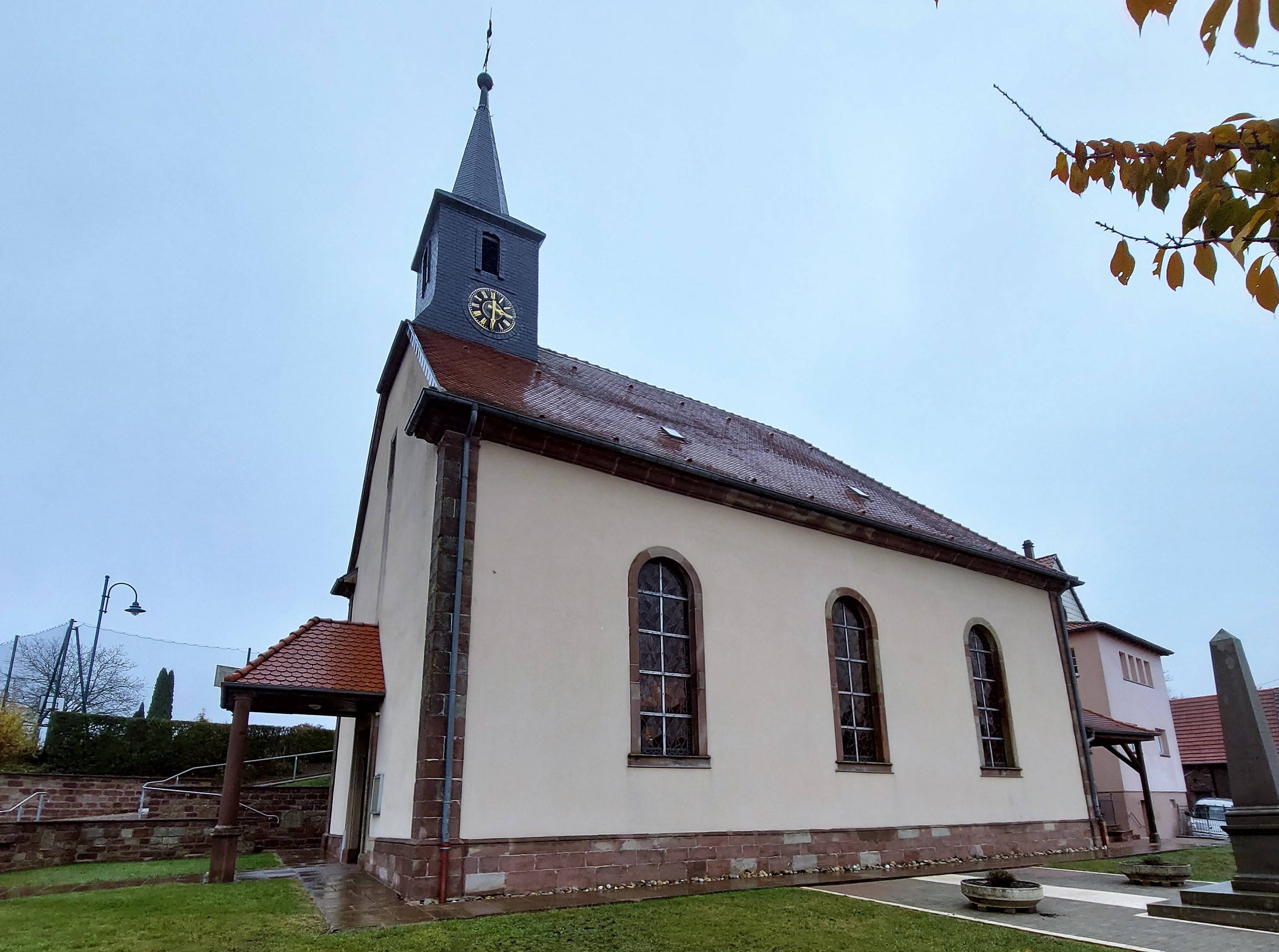 Photo de St. Sebastians Kirche von Volksberg