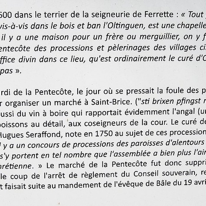 Photo de Chapelle Saint-Martin dOltingue