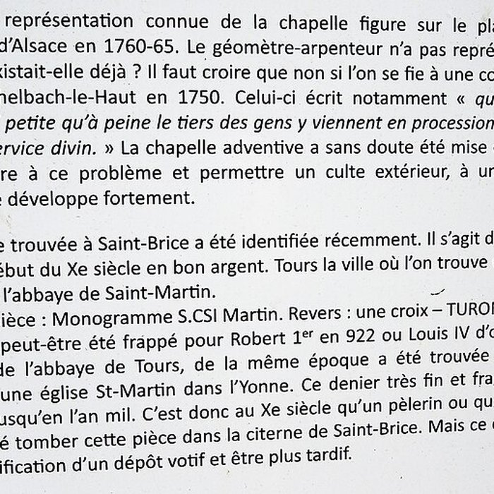 Photo de Chapelle Saint-Martin dOltingue