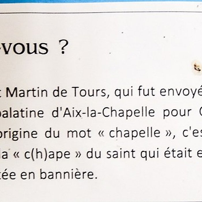 Photo de Chapelle Saint-Martin chapelle du cimetière