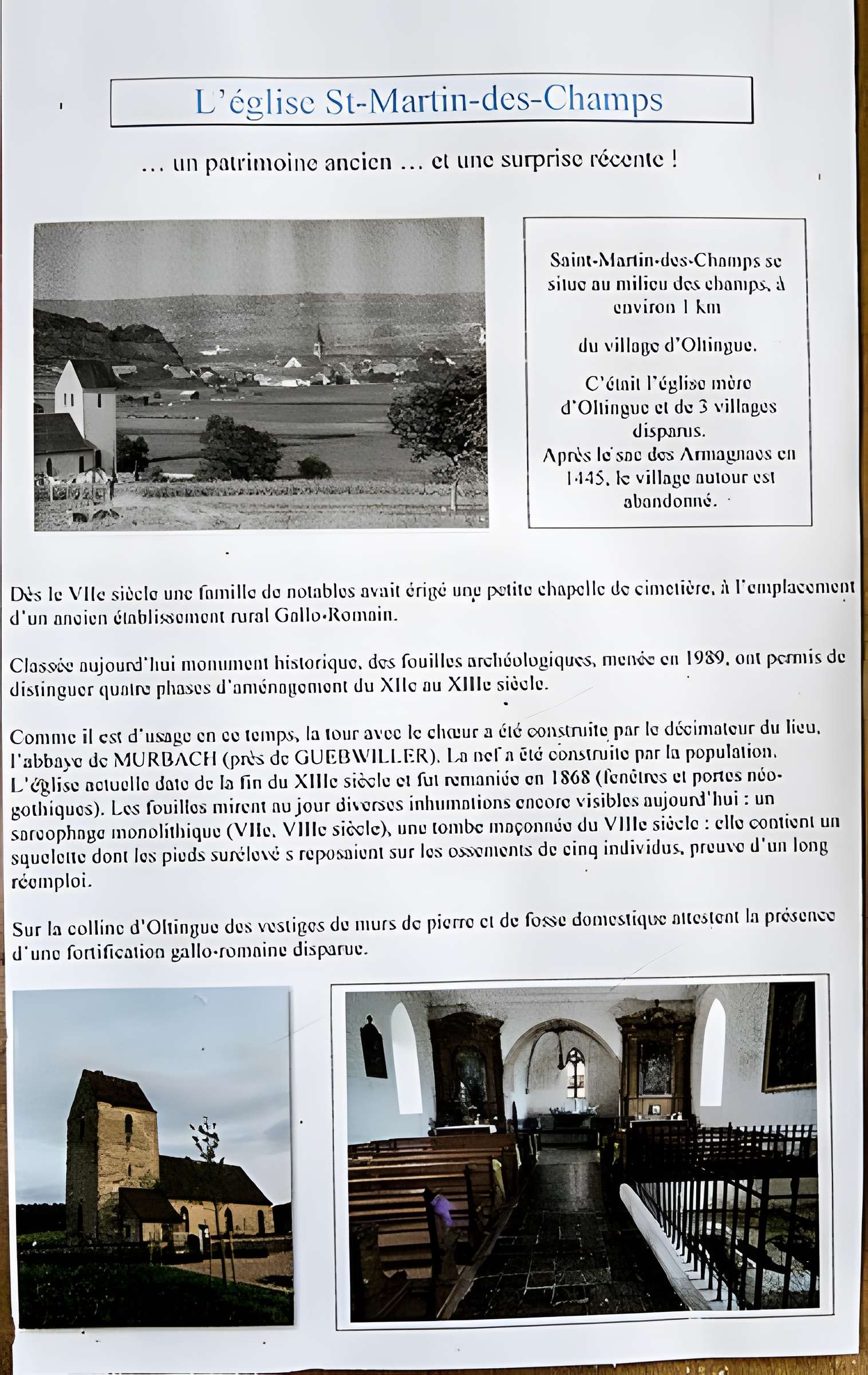 Chapelle Saint-Martin (chapelle du cimetière)