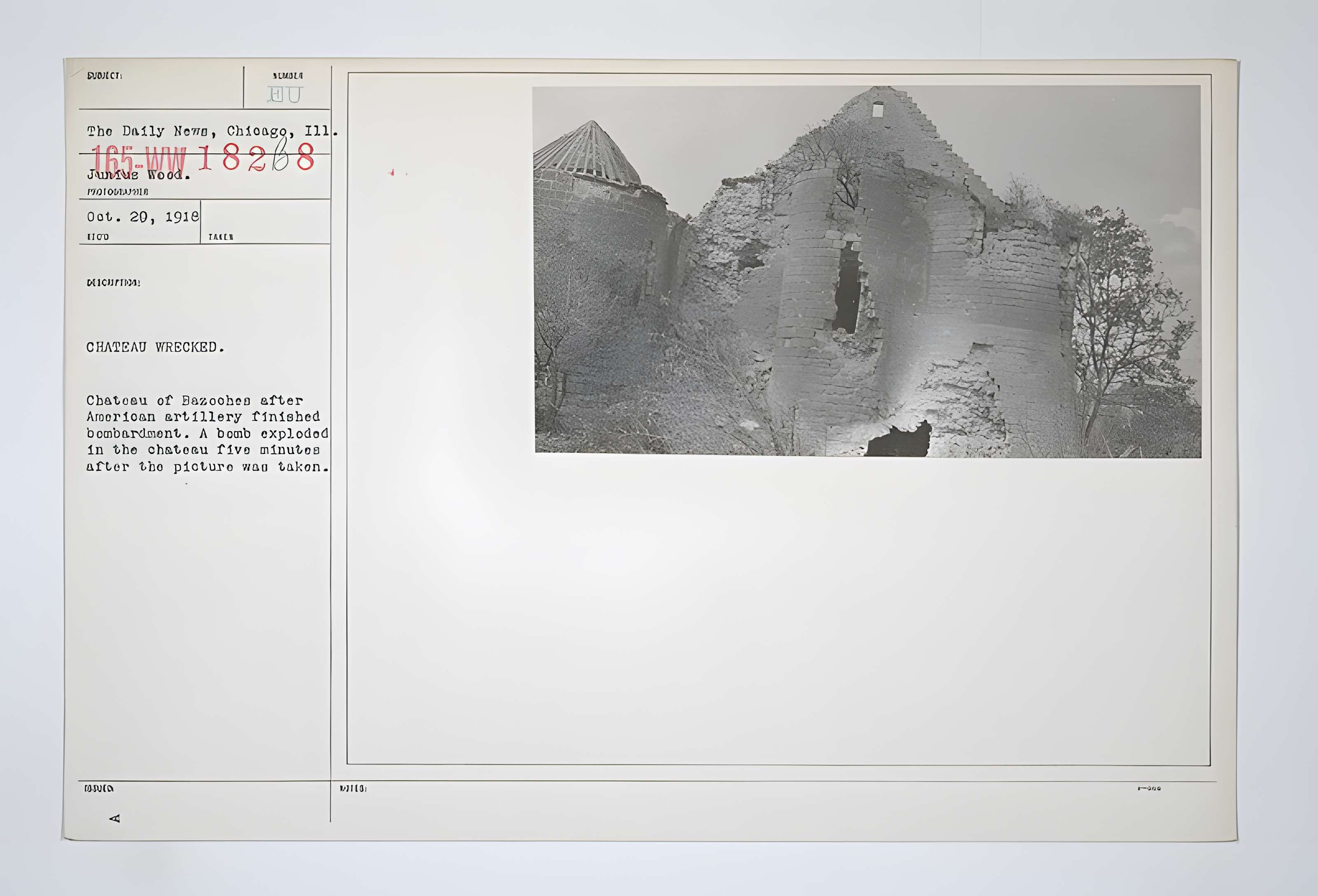 Château de Bazoches-sur-Vesles