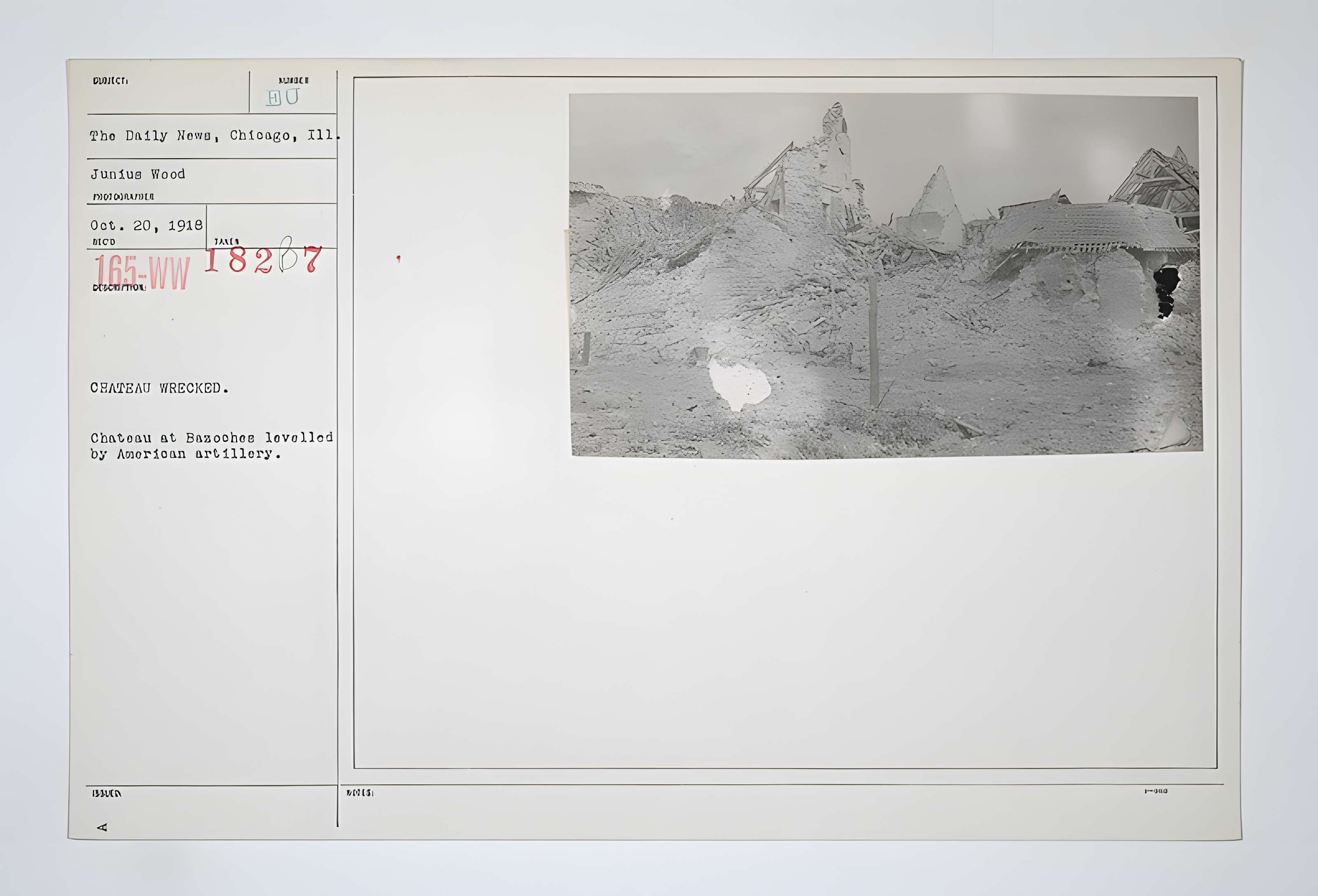 Château de Bazoches-sur-Vesles