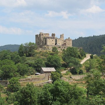 Château de Beaufort dans la Haute-Loire