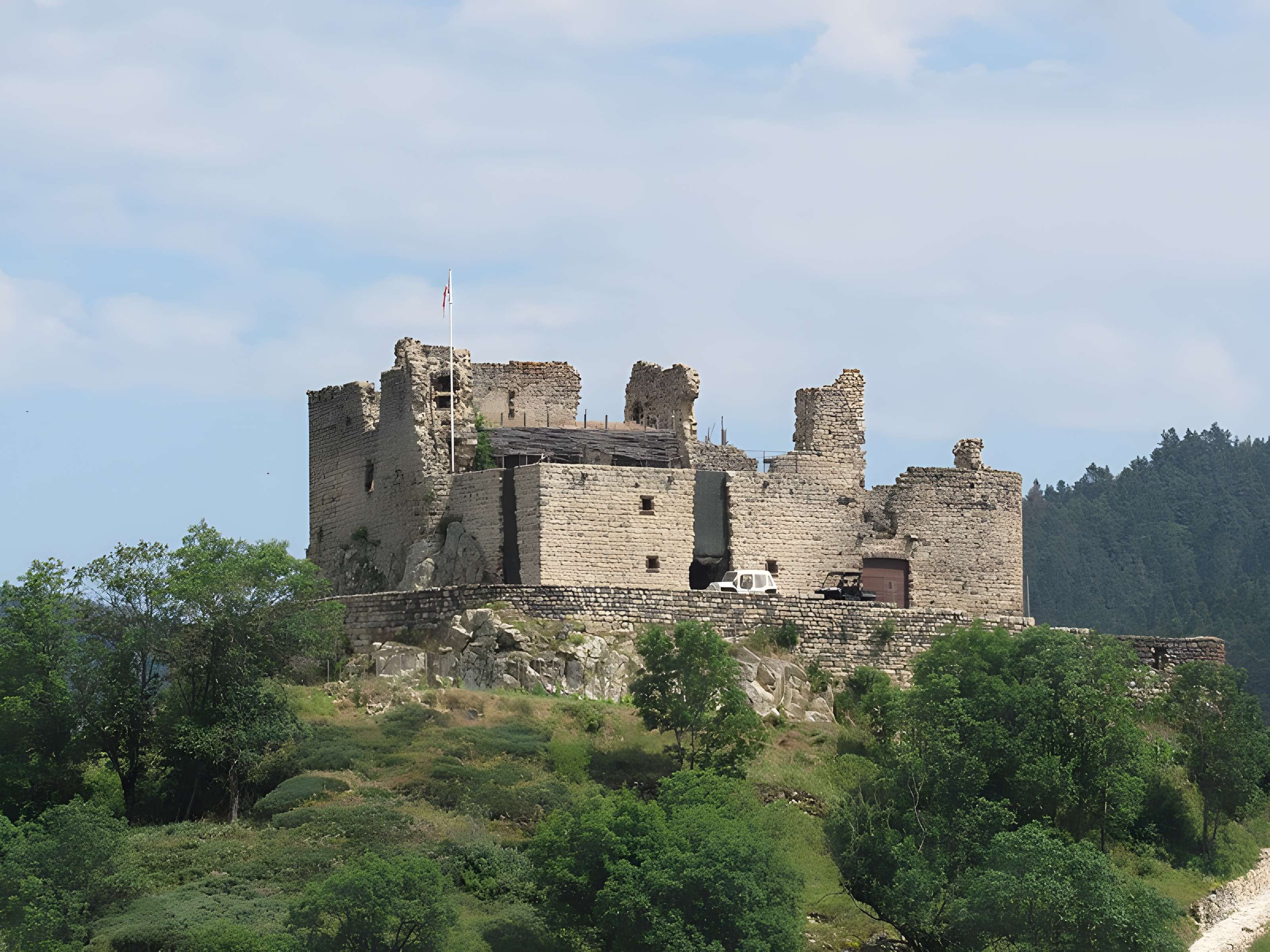 Château de Beaufort dans la Haute-Loire