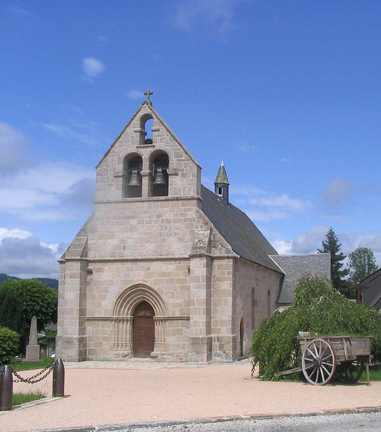 Photo de Église Saint-Éloi-et-Saint-Martin d'Ambrugeat