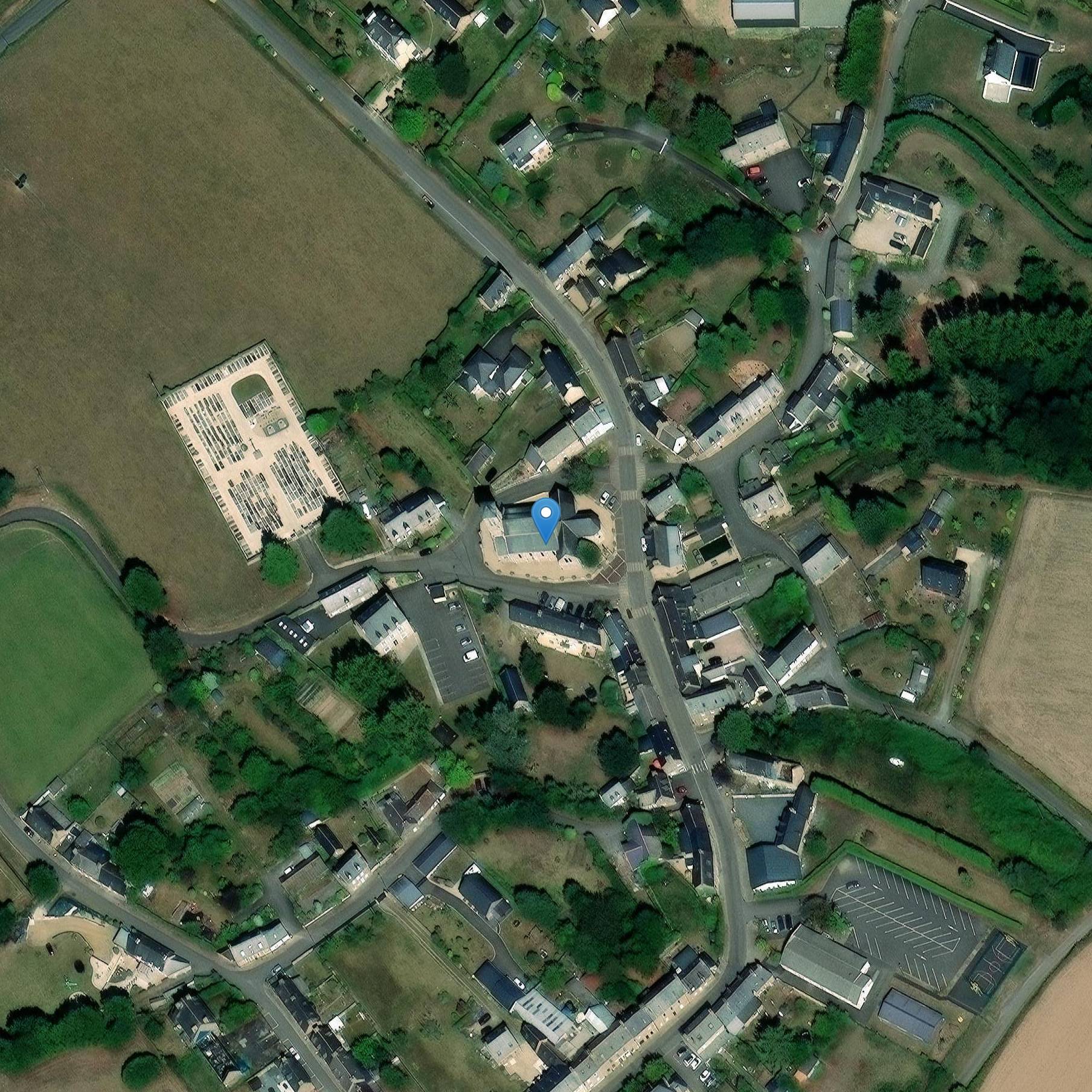 Photo de Saint-Guy de Gommenec'hの教会