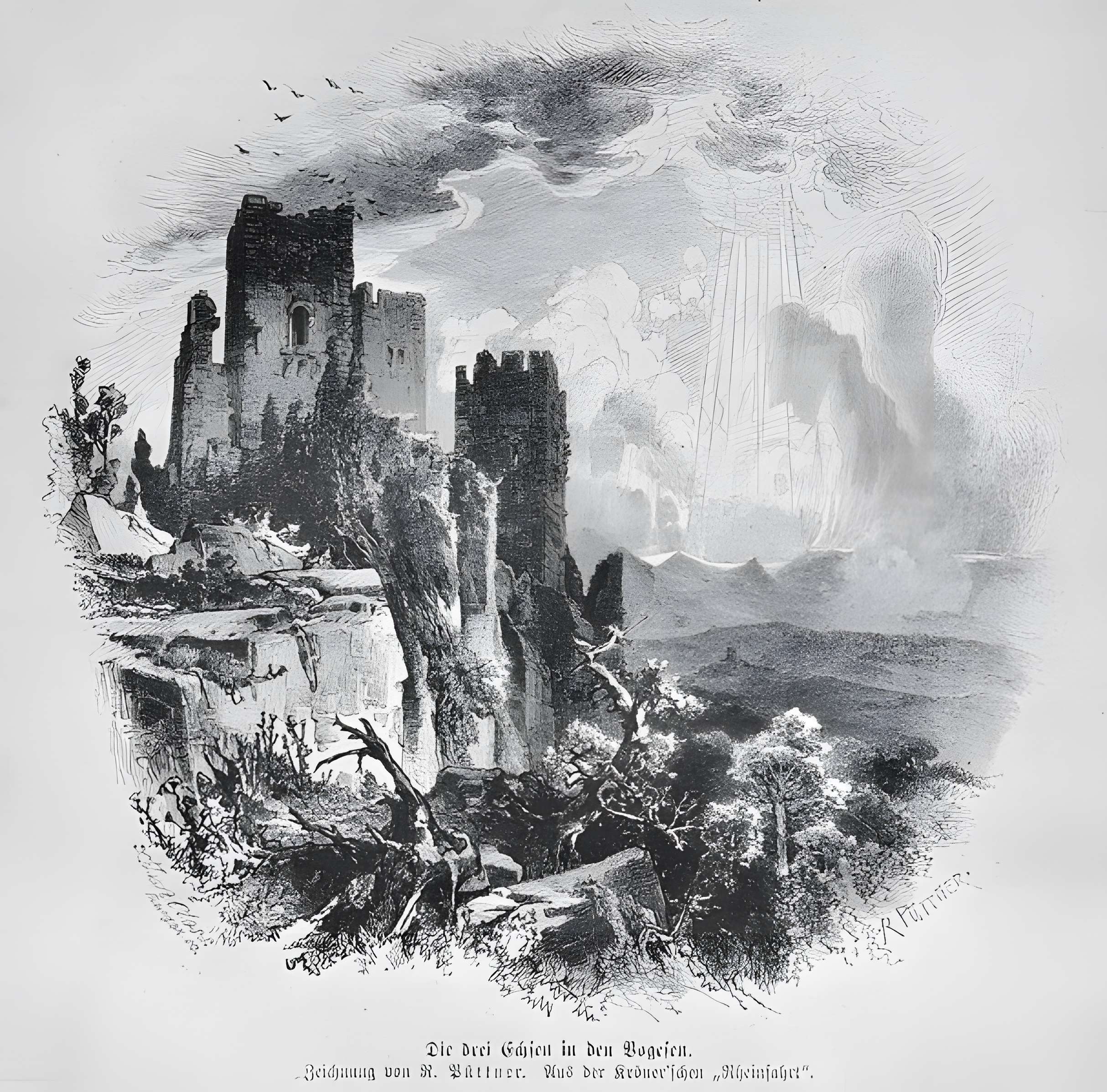 Ruines du château de Dagsbourg