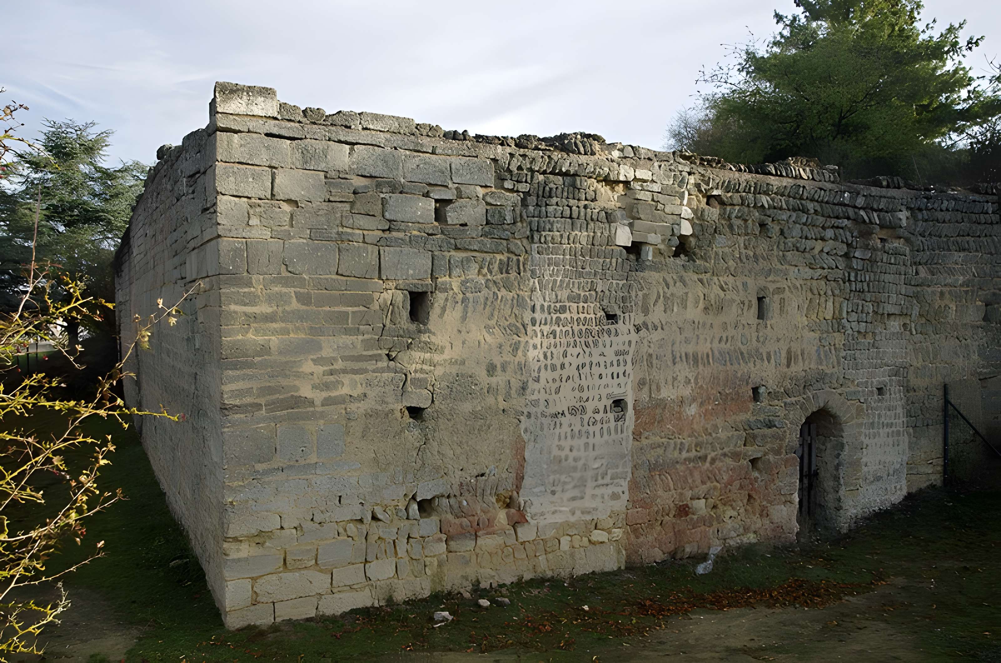 Motte féodale et donjon (restes)