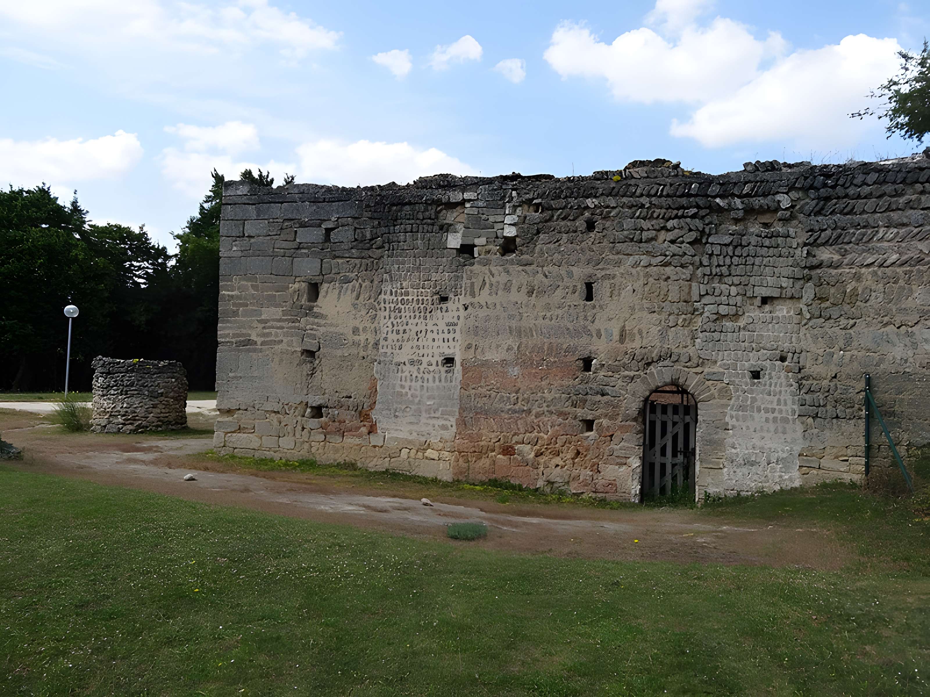 Motte féodale et donjon (restes)