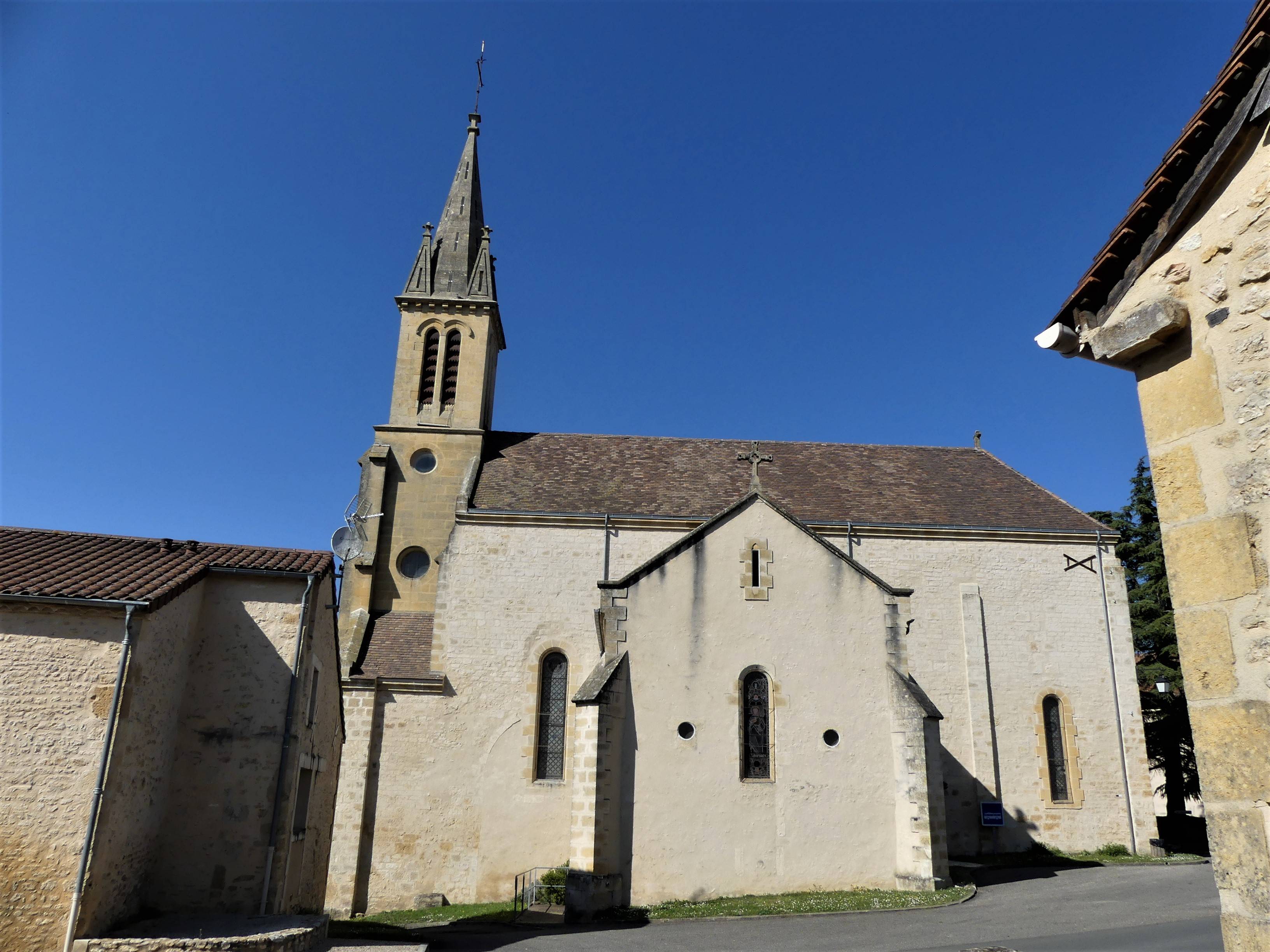 Photo de Sainte-Foy de Sainte-Foy-de-Longas kerk