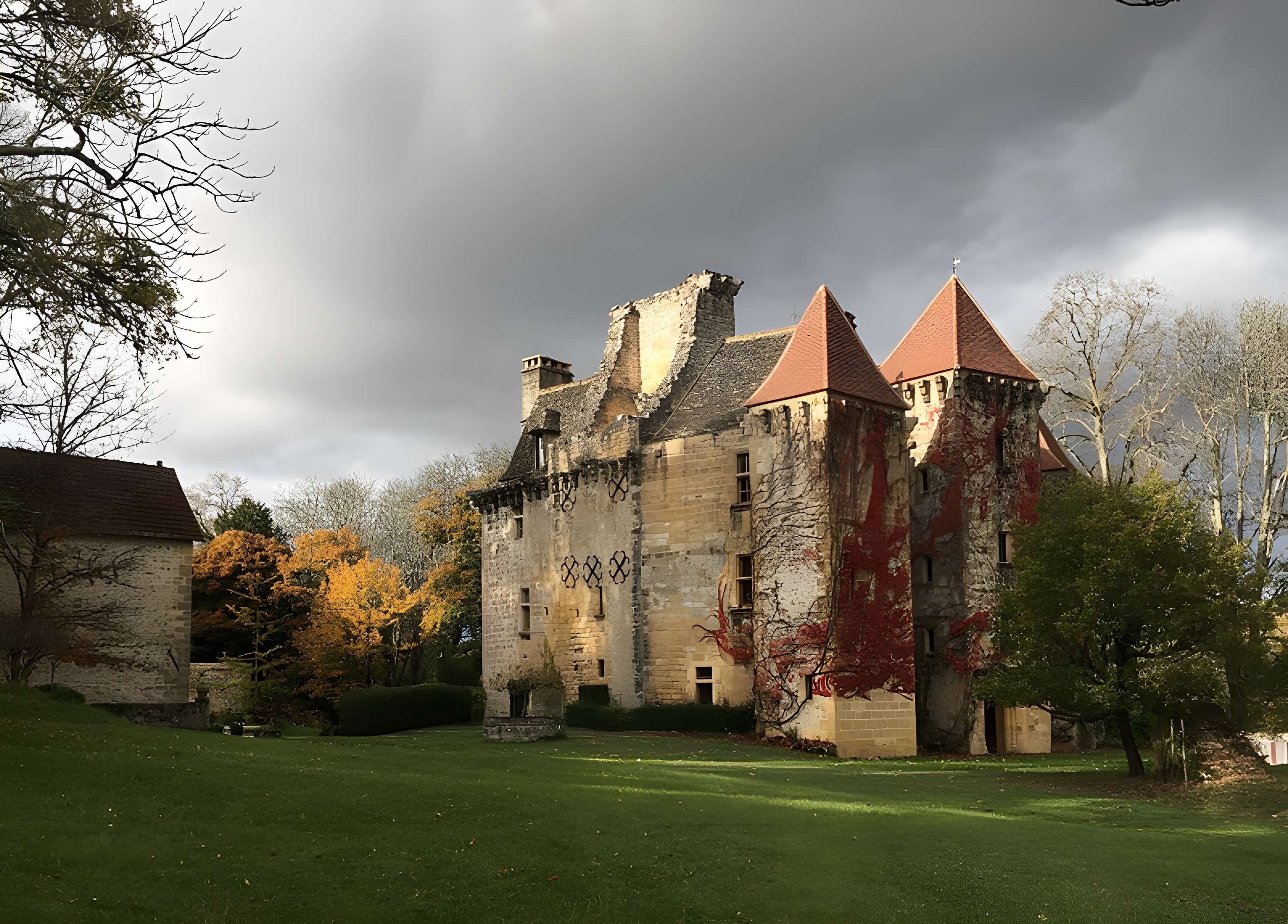 Château de la Faye à Auriac-du-Périgord