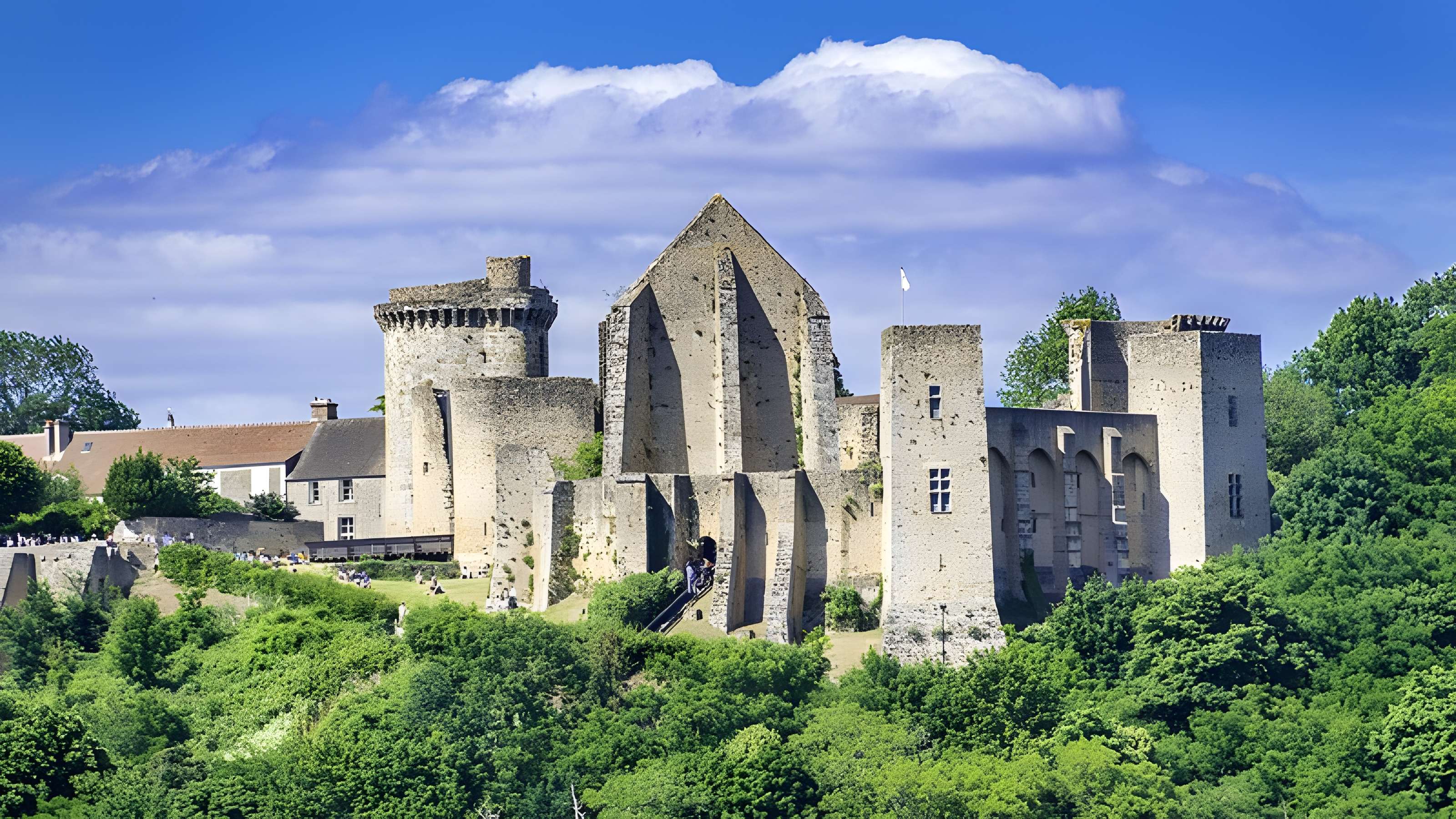 Château de la Madeleine à Chevreuse