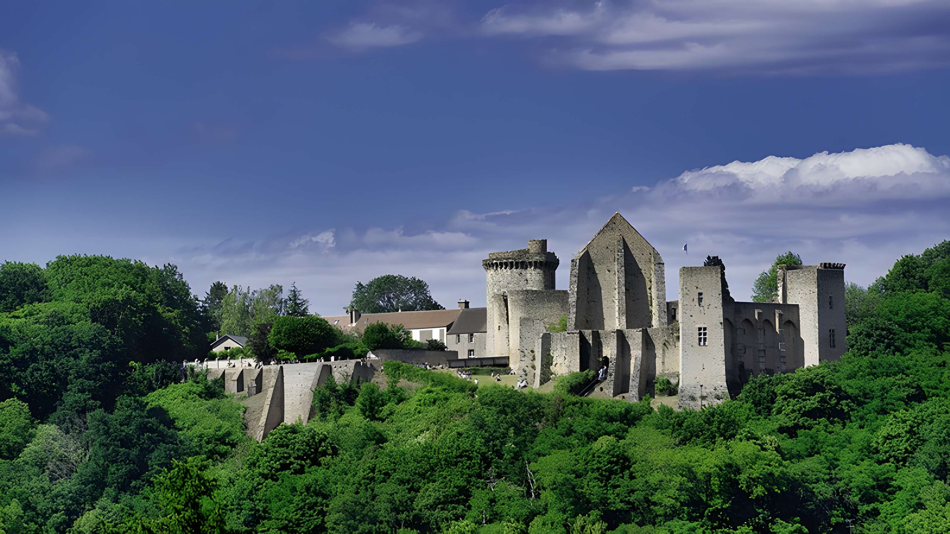 Château de la Madeleine à Chevreuse