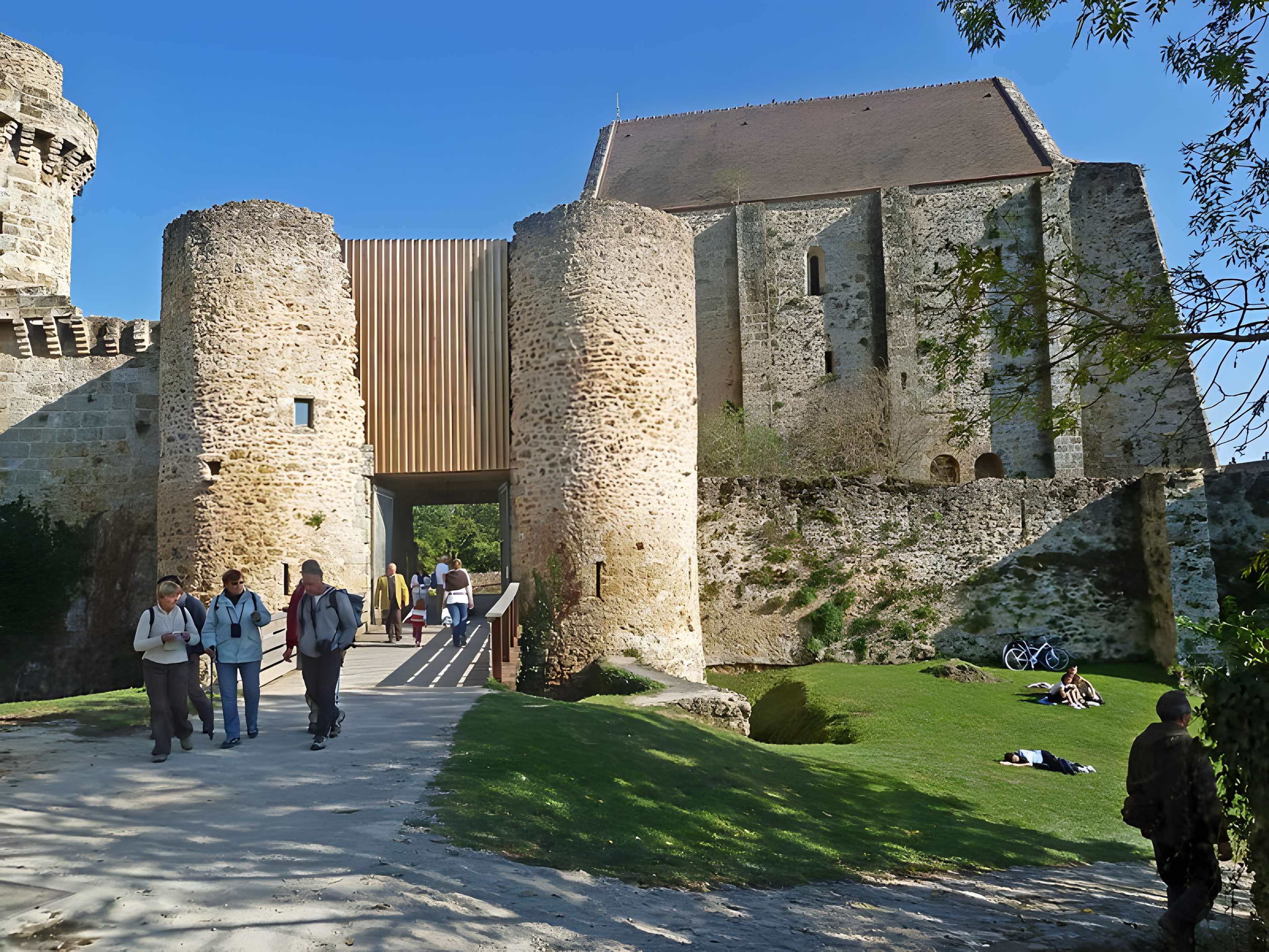 Château de la Madeleine à Chevreuse