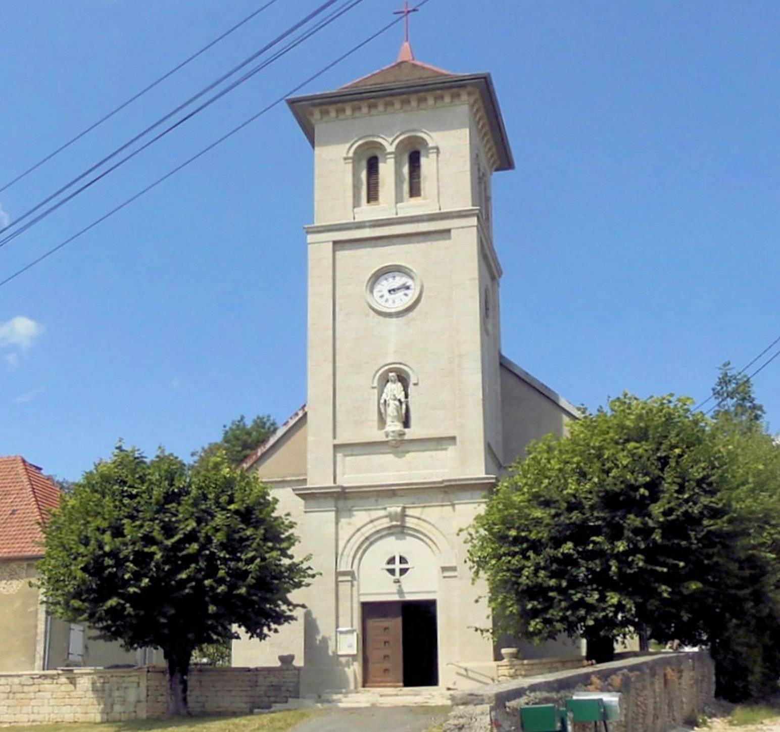 Photo de Saint-Mamès de Villars-lès-Blamont Kirche